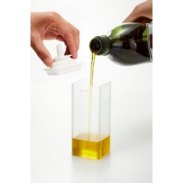 Contenitore di olio bianco Yamazaki , 250 ml Tower - YAMAZAKI-image-4