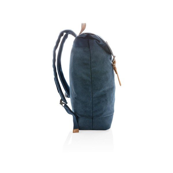 Modrý plátěný batoh na notebook 15,6'' XD Design Collection , 19 l-image-4