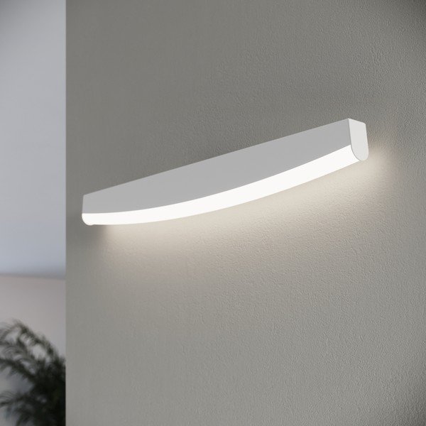 Lampada da parete LED bianca in metallo JORUN – Thoro-image-4