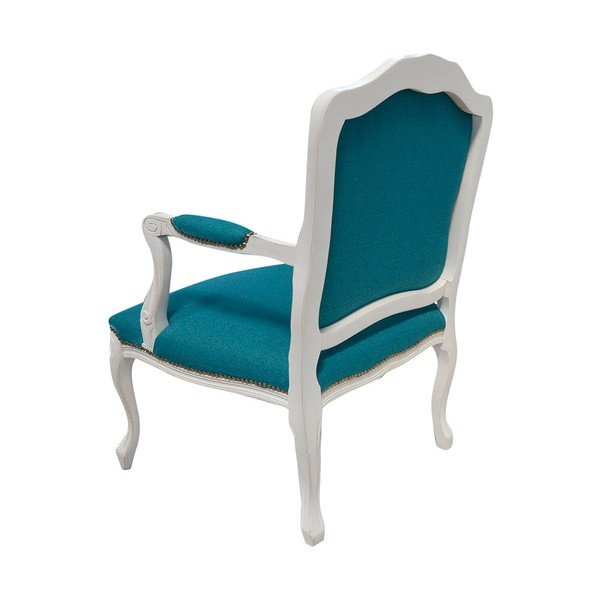Sedia Ocean Patchwork bianca e blu - Evergreen House-image-3