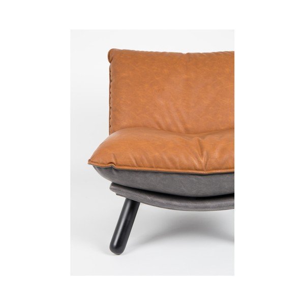 Poltrona marrone Lazy - Zuiver-image-3