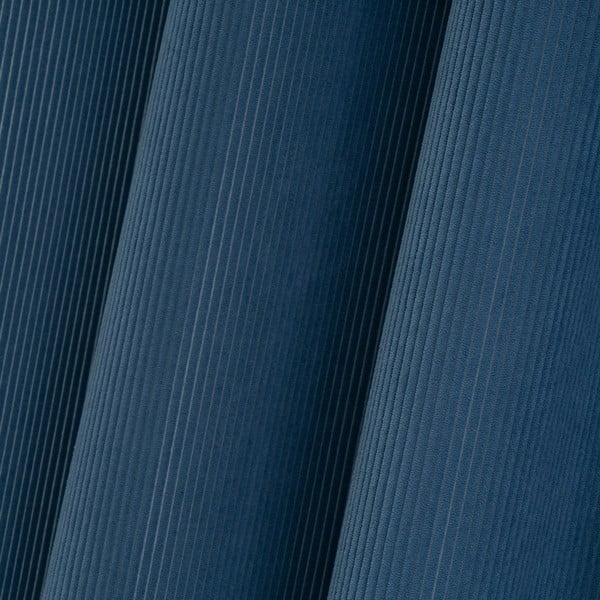 Tenda blu in velluto a coste 140x260 cm Merely – Casa Selección-image-3