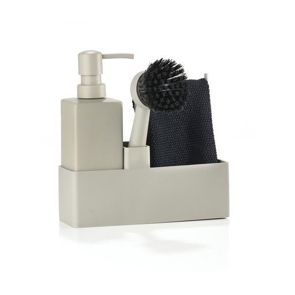 Supporto per detersivo beige in plastica/in silicone Singles – Zone