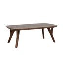 Tavolino da salotto colore naturale scuro in acacia massiccia 65x120 cm Quenza – Light & Living