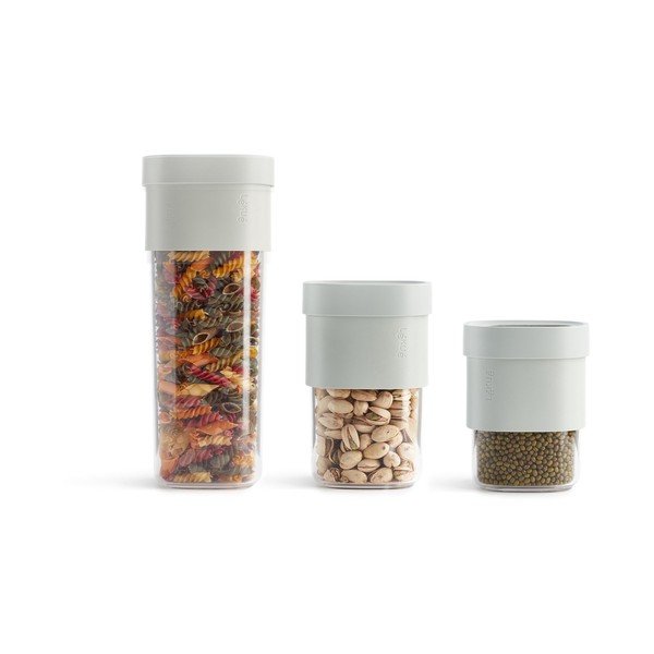Set di contenitori per alimenti alimentari 3 pz – Lékué