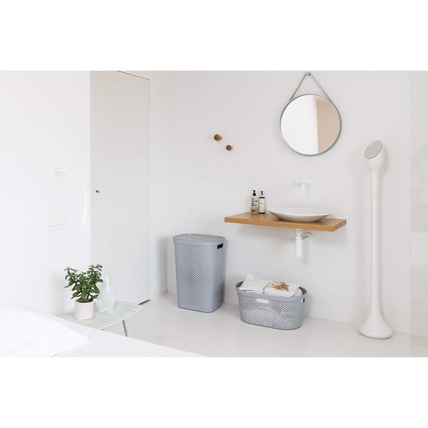 Cesto portabiancheria grigio , 60 l Infinity - Curver-image-2