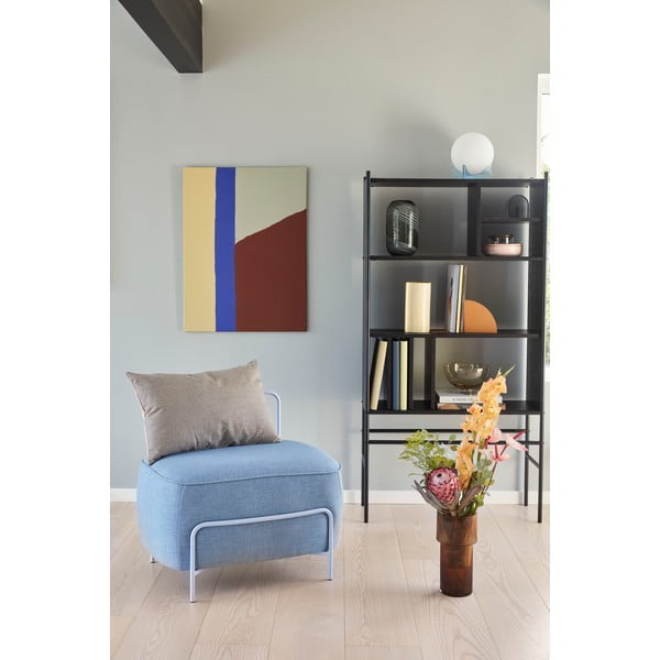 Libreria in frassino nero Divide, 79 x 160 cm - Hübsch-image-3