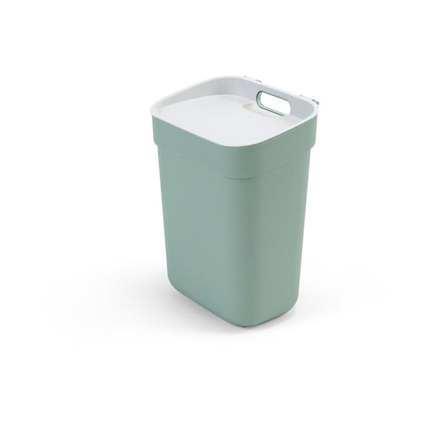 Cestino in plastica riciclata verde chiaro 10 l Ready To Collect - Curver-image-3
