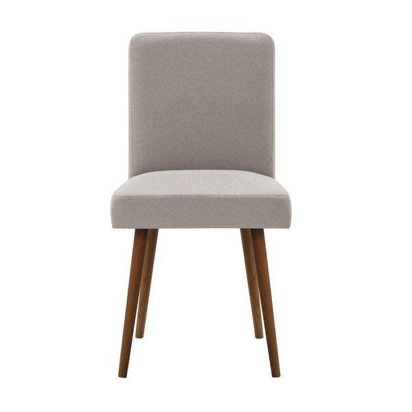 Sedia grigio-marrone con gambe in faggio marrone scuro Fragranza Fragnance - Ted Lapidus Maison-image-4