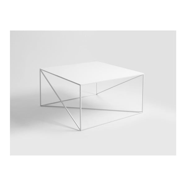 Tavolino bianco , 100 x 100 cm Memo - CustomForm-image-1