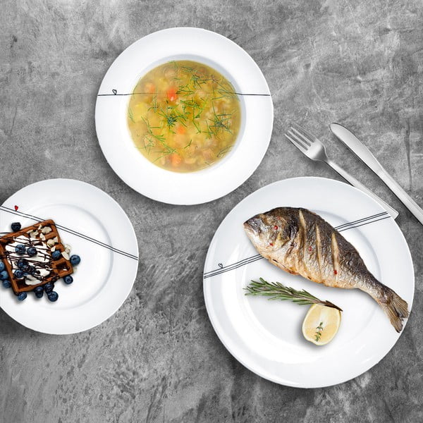 Set da pranzo in porcellana 18 pz – Orion-image-3