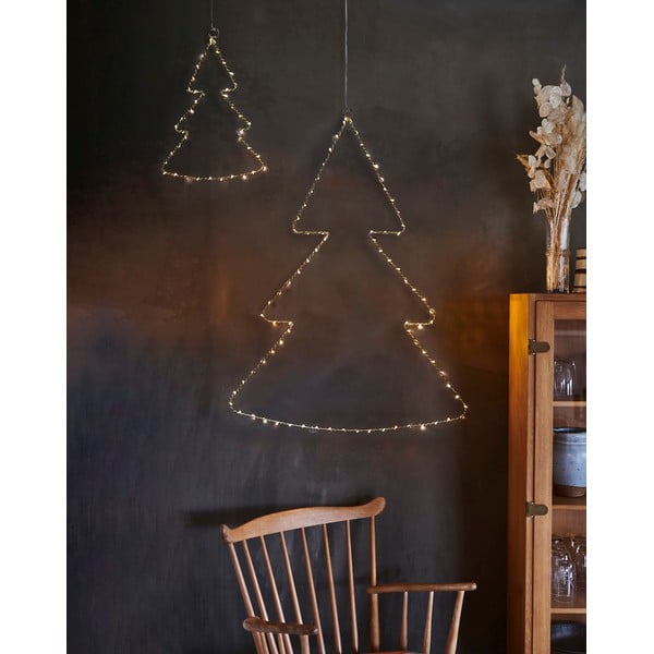 Decorazione natalizia luminosa bianca a sospensione Liva – Sirius-image-2