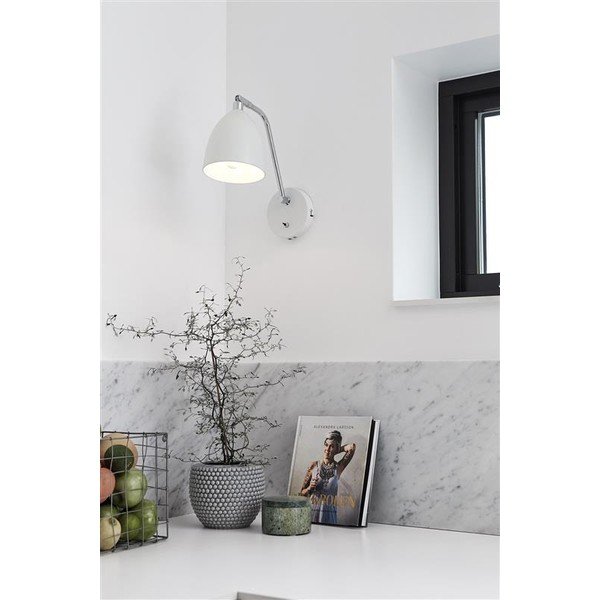 Lampada da parete bianca Fredrikshamn - Markslöjd-image-1