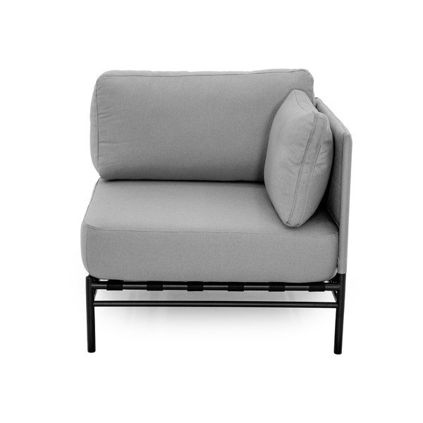 Modulo divano da giardino variabile grigio chiaro Dandy - Sit Sit-image-2