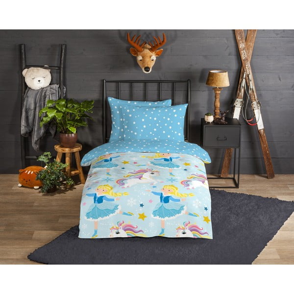 Biancheria da letto per bambini in flanella per letto singolo 140x200 cm - Good Morning-image-1