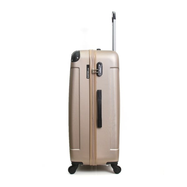 Valigia da viaggio in beige dorato su ruote , 32 l - Bluestar-image-2
