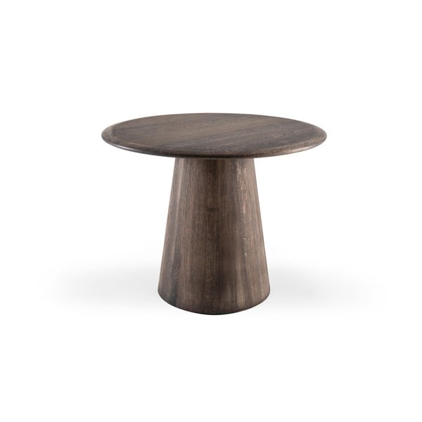 Tavolino rotondo in rovere massiccio ø 55 cm Mushroom – Gazzda