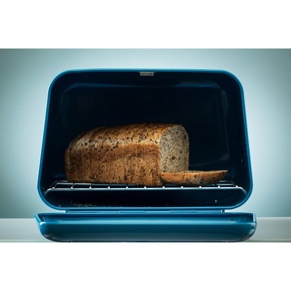 Chlebník Novo Bread Bin, modrý-image-2