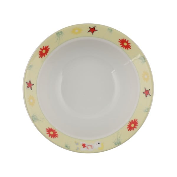 Set da pranzo in porcellana per bambini da 5 pezzi Giraffe - Kütahya Porselen-image-1