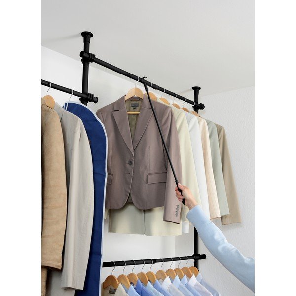 Asta appendiabiti in metallo/in plastica Herkules – Wenko-image-1