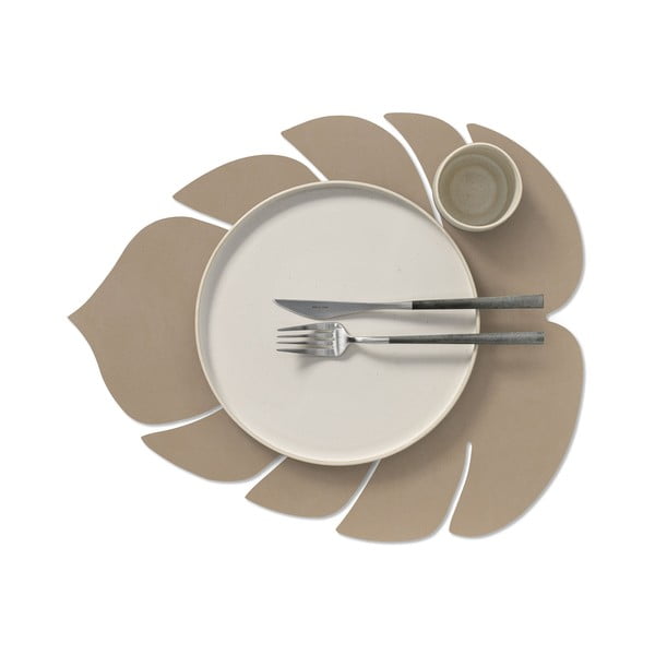 Tovaglietta in eco pelle 35x42 cm Monstera Leaf Nupo – LIND DNA-image-1