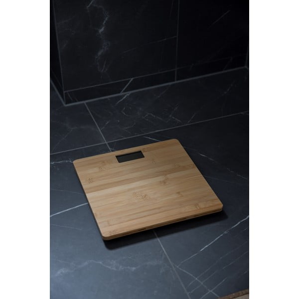 Bilancia digitale personale in bambù Bambusa - Wenko-image-3