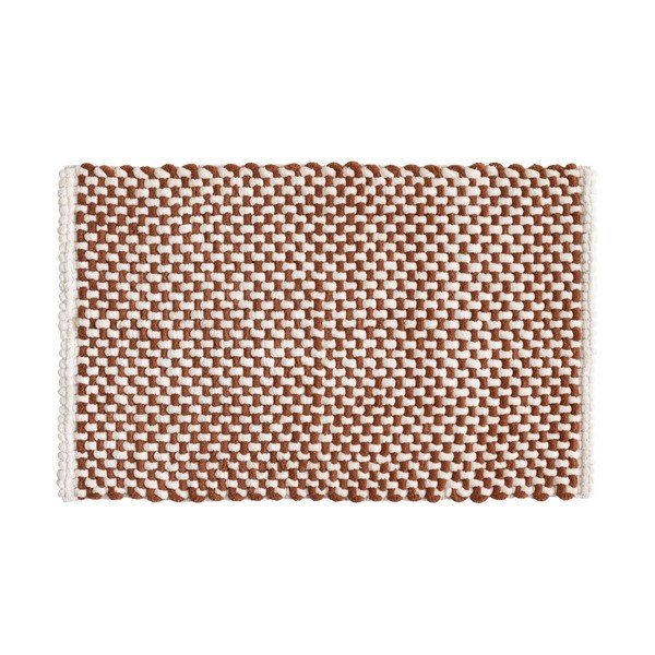 Tappetino per il bagno color terracotta 50x80 cm Rafael – douceur d'intérieur