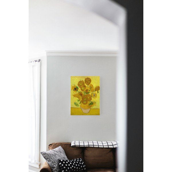 Dipinto - riproduzione 30x40 cm Sunflowers, Vincent van Gogh - Fedkolor-image-1