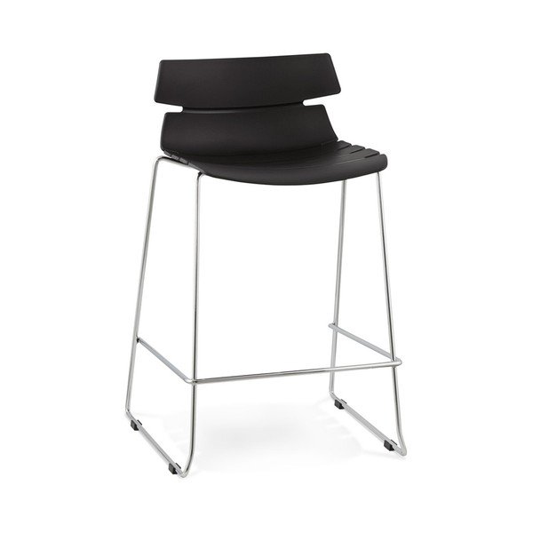 Sedia da bar nera Design Reny - Kokoon
