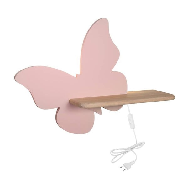 Apparecchio rosa per bambini Butterfly - Candellux Lighting