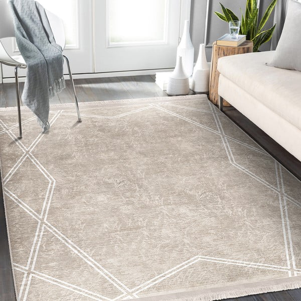 Tappeto beige 120x180 cm - Mila Home-image-3