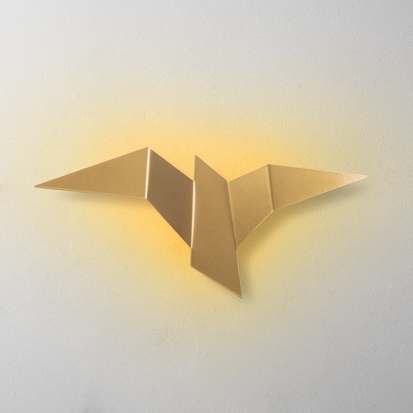 Lampada da parete LED dorata Pacali – Opviq lights-image-2