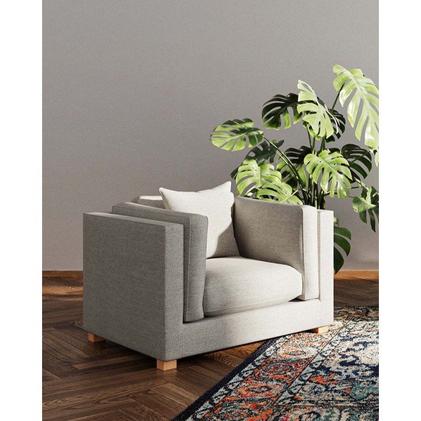 Poltrona relax color crema Pomo - Ame Yens-image-1