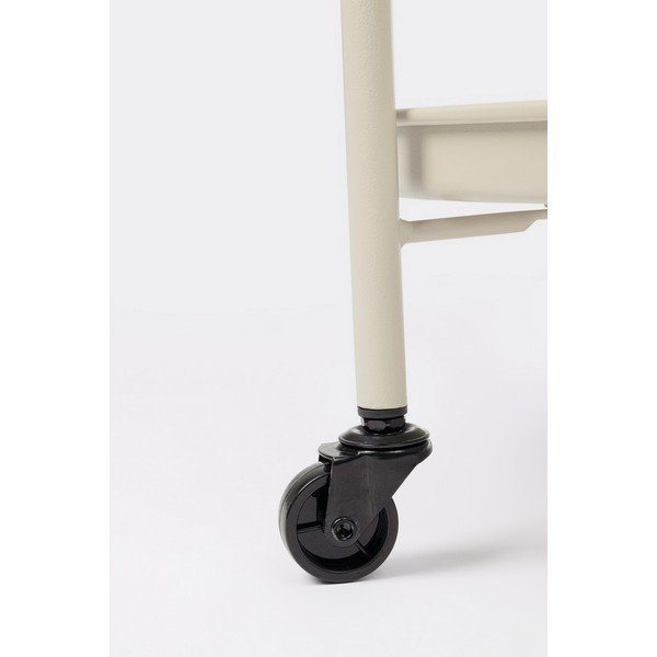 Tavolino da servizio in acciaio su ruote ø 44,5 cm Austin – Yes Everyday-image-3