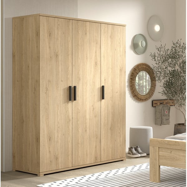 Armadio per bambini di colore naturale 150x199x59 cm Sam – Vipack-image-1