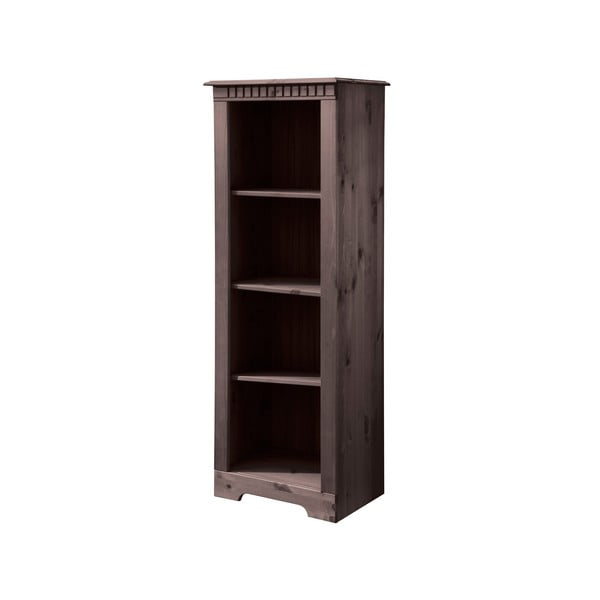 Libreria in legno di pino marrone 50x135 cm Cubrix - Støraa