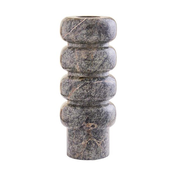 Vaso verde in marmo (altezza totale 25 cm) Fazio – Premier Housewares