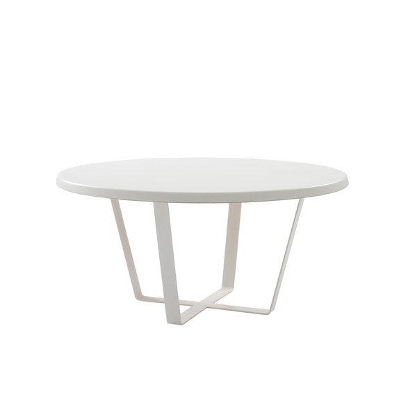 Bílý konferenční stolek Custom Form Mapple