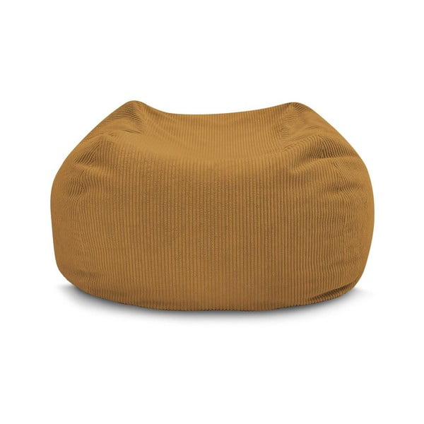 Puof a sacco color senape Voltaire – Bobochic Paris-image-3