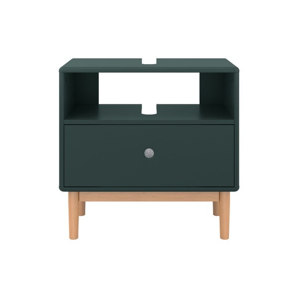 Mobile verde scuro sotto il lavabo 66x45 cm Color Bath - Tom Tailor-image-2