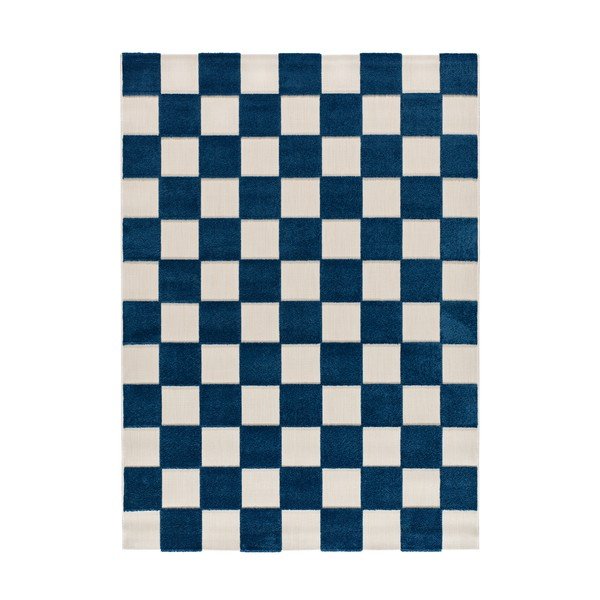 Tappeto da interno/esterno blu/color crema 160x230 cm Cuadros – Universal