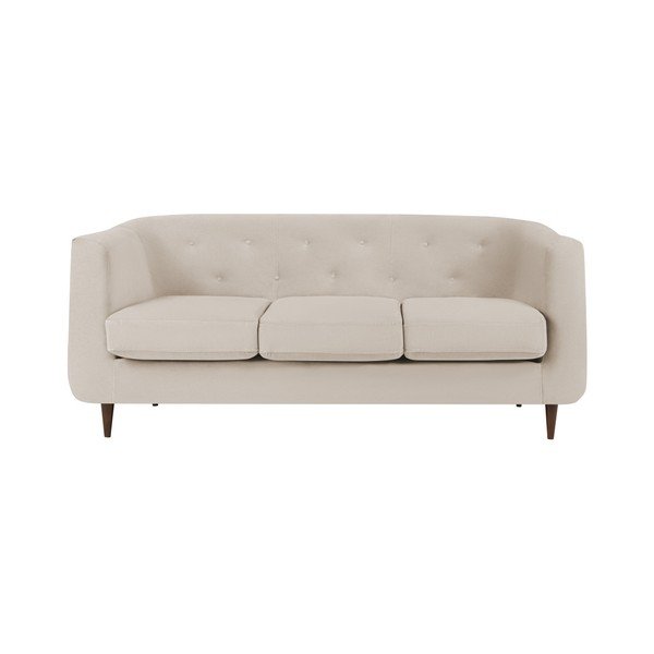Krémová pohovka Kooko Home Love, 175 cm