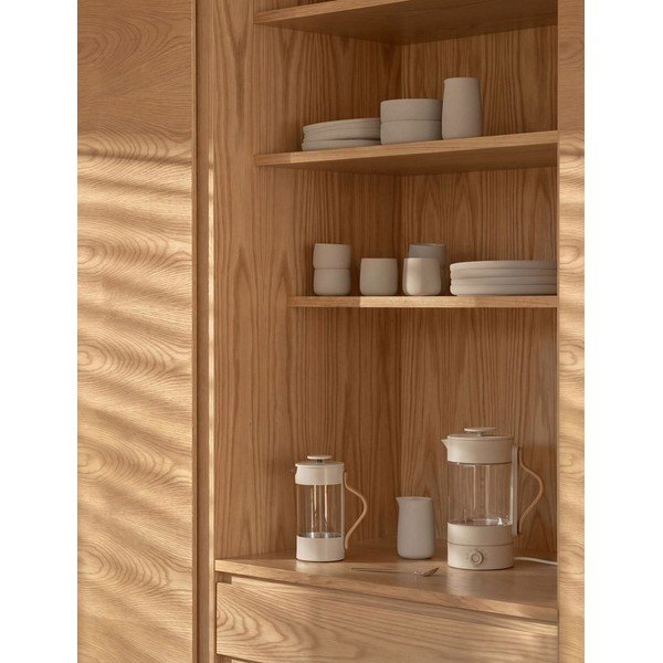 Bollitore beige in vetro 1,2 l Emma – Stelton-image-1