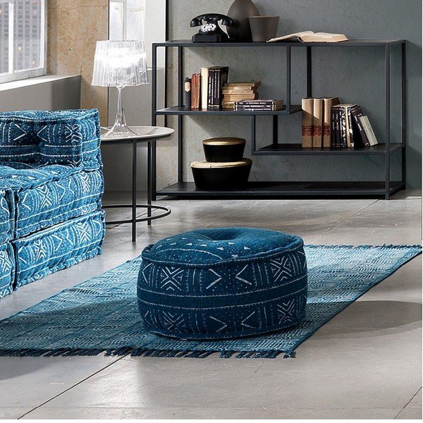 Sgabello blu Yara - Tomasucci-image-1