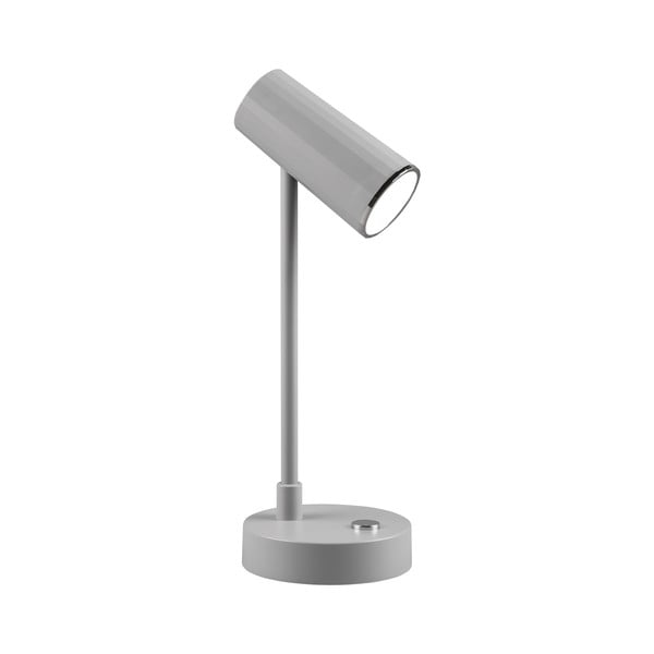Lampada da tavolo dimmerabile a LED grigio chiaro (altezza 28 cm) Lenny - Trio-image-2