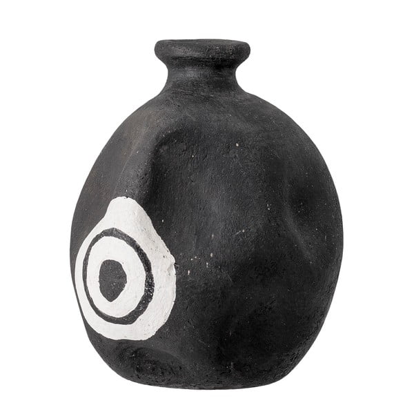 Vaso in terracotta nera Mika - Bloomingville-image-3