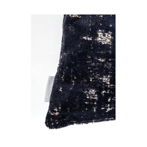 Cuscino blu scuro con imbottitura Sarona Vintage, 45 x 45 cm - Zuiver-image-1