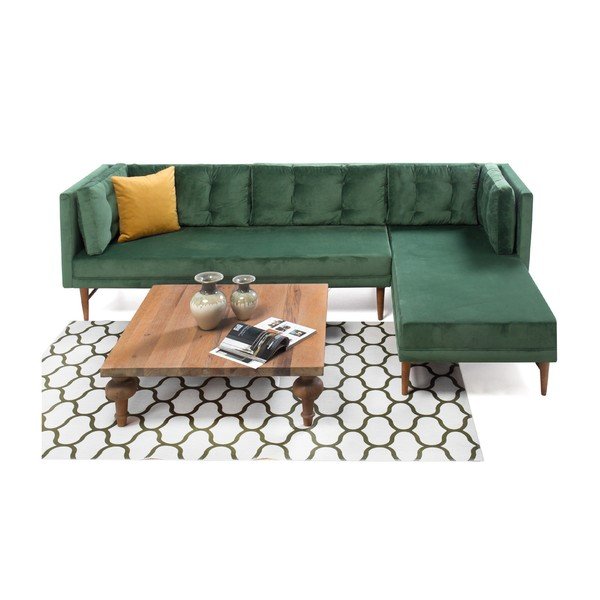 Divano verde angolo destro Amalia - Balcab Home