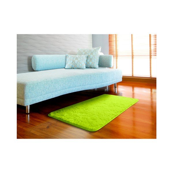 Tappeto verde Sensity Green, 70 x 135 cm - Universal-image-2