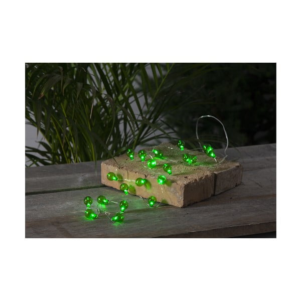 Catena luminosa a LED verde per esterni, lunghezza 1,6 m Globe Light - Star Trading